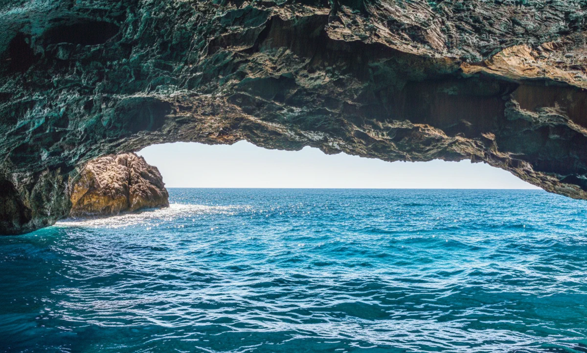 Secret Sea Cave Sveti Nikola Island