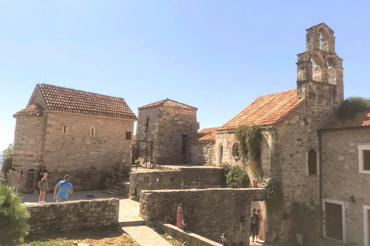 Santa Maria in Punta Church Budva Old Town