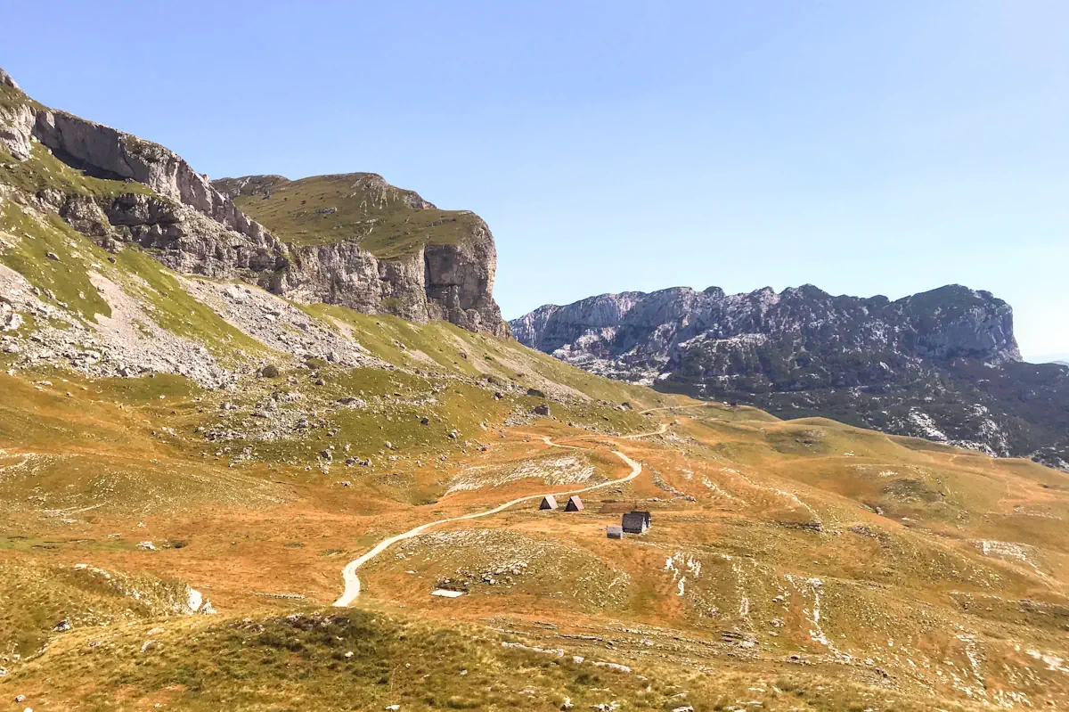 Stunning Durmitor National Park Mountain Massif
