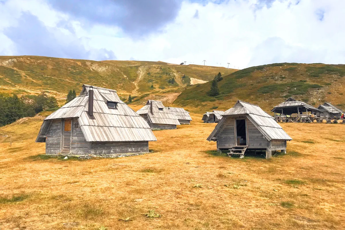 Eko Katun Vranjak traditional mountain huts in Bjelasica near Kolasin