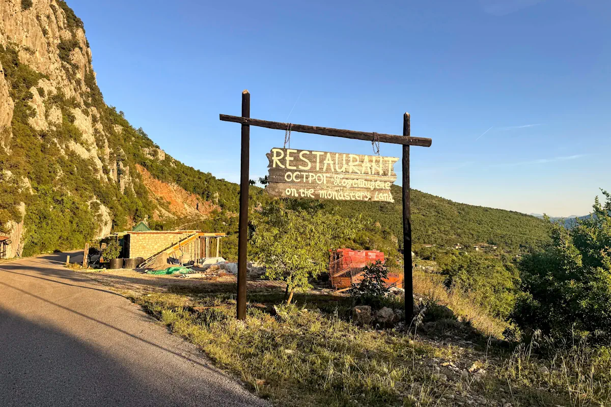 Gostionica Ostrog Podstijene Restaurant Montenegro