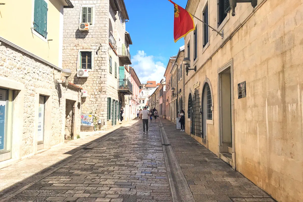 Boutique stone house accommodation in Herceg Novi Old Town