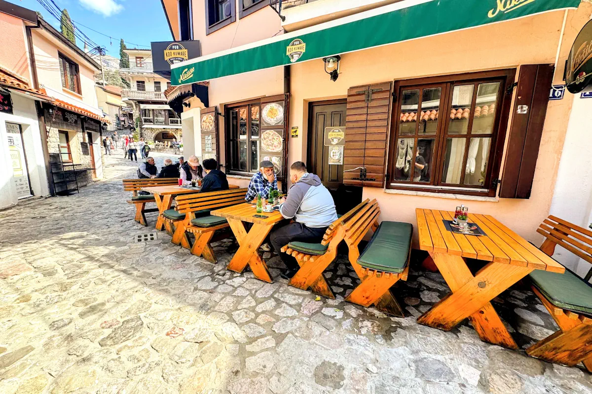 Kod Kumare Restaurant Stari Bar Montenegro