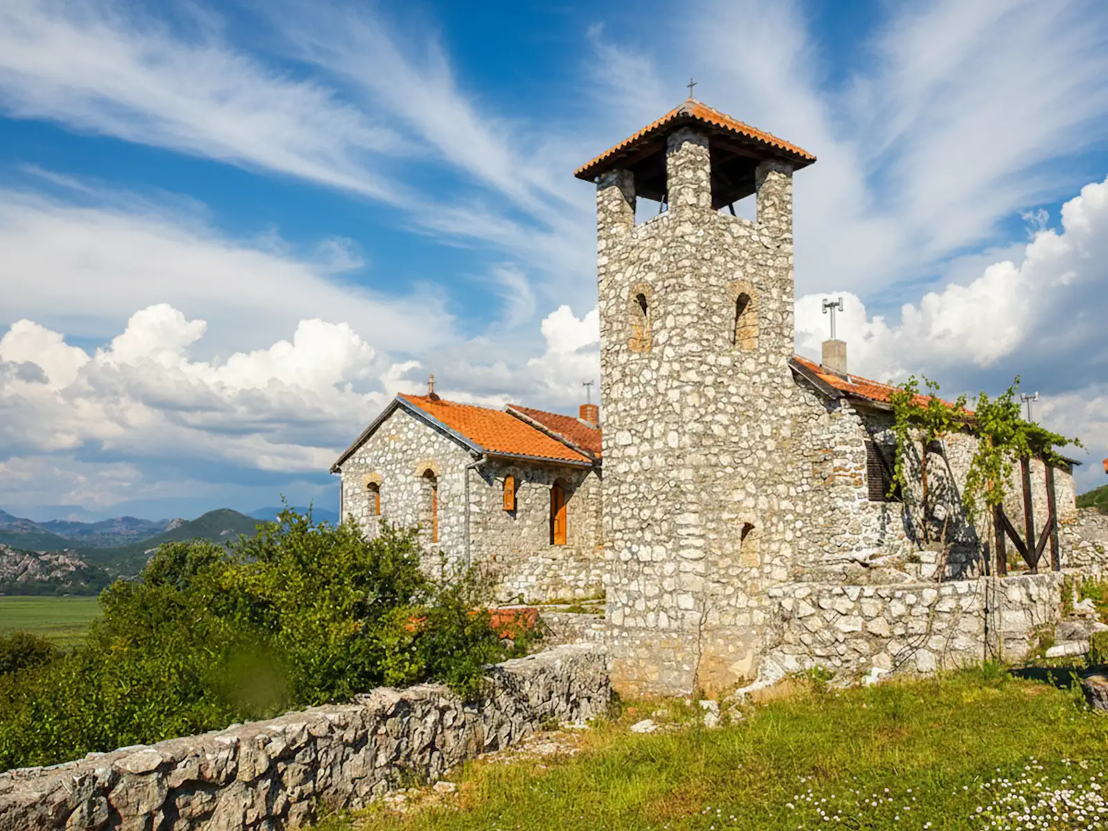 Kom Monastery Lake Skadar