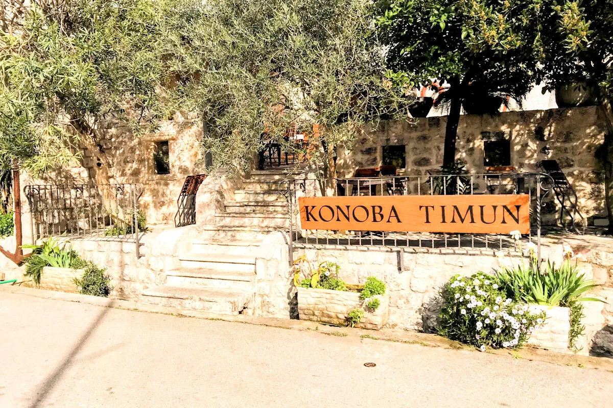 Konoba Timun outdoor terrace