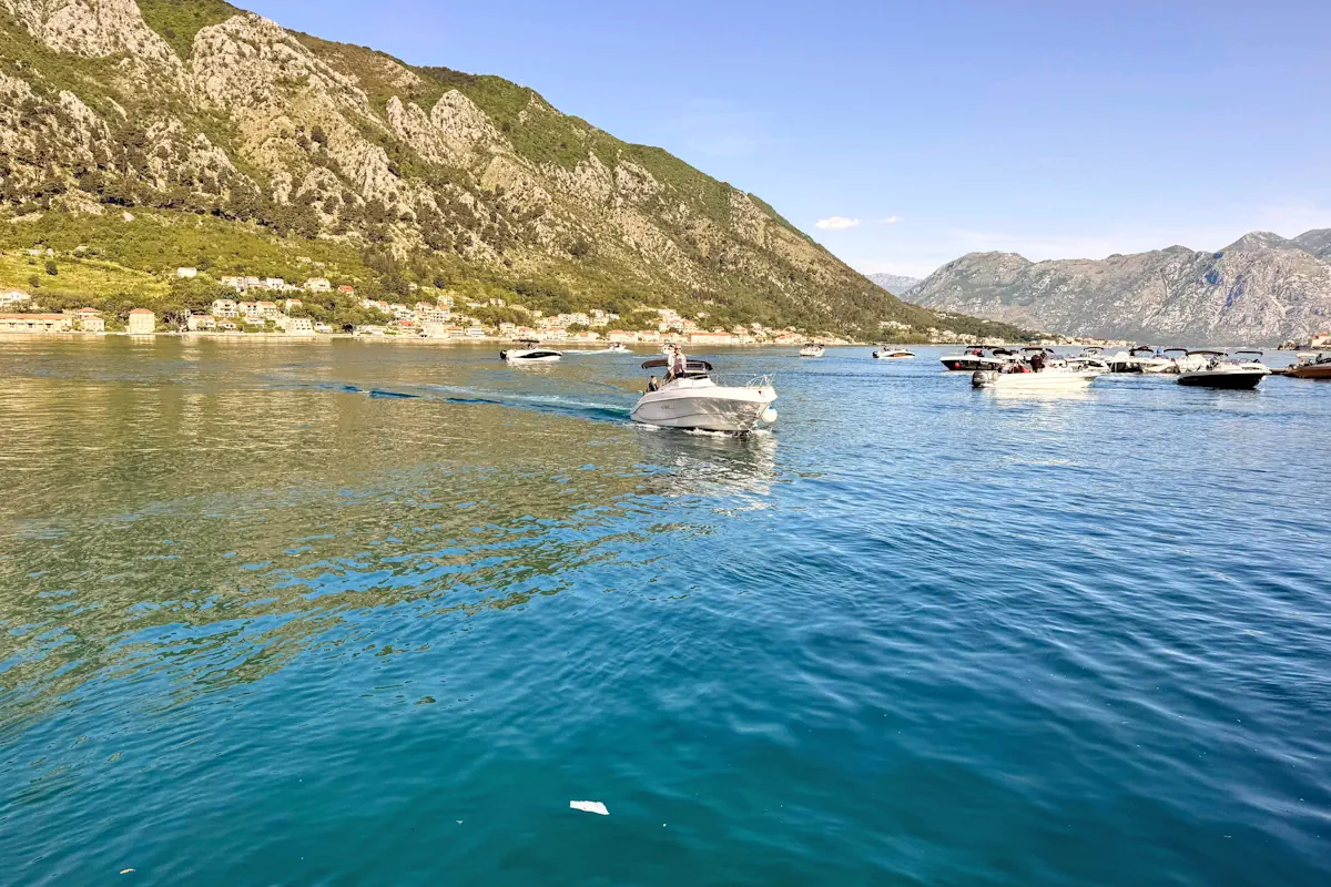 Semi-submarine boat option for families in Kotor