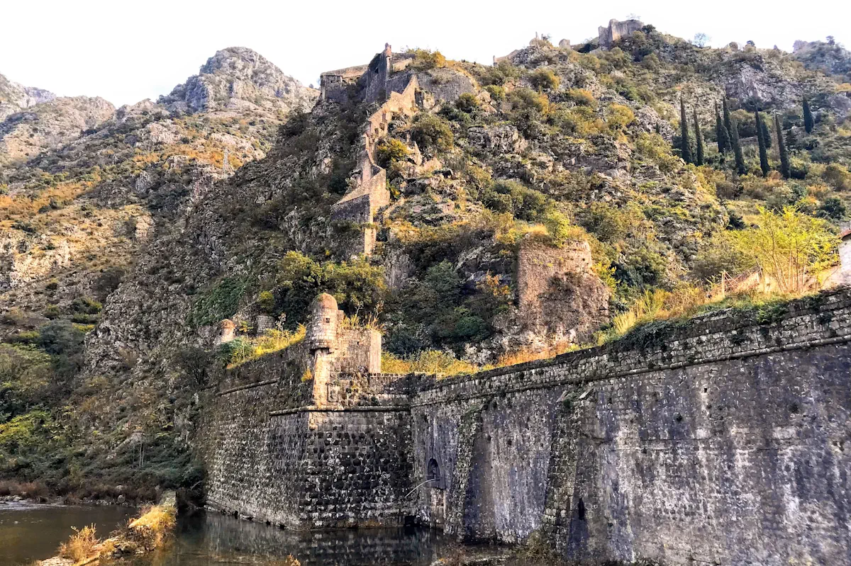 Hiking to San Giovanni Fortress, Kotor