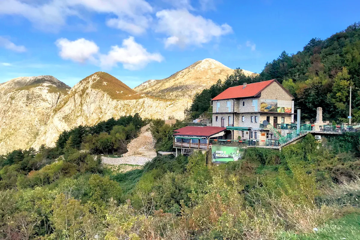 Nevjesta Jadrana restaurant Kotor Serpentine Road, Montenegro