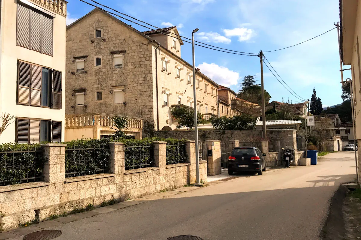 La Ricetta restaurant exterior in Dobrota