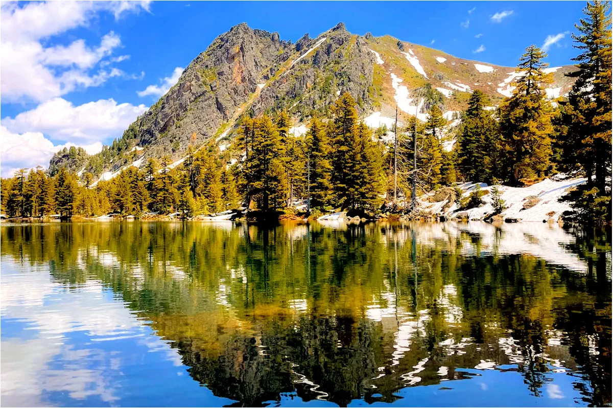 Lake Hrid at 1968m, Prokletije National Park