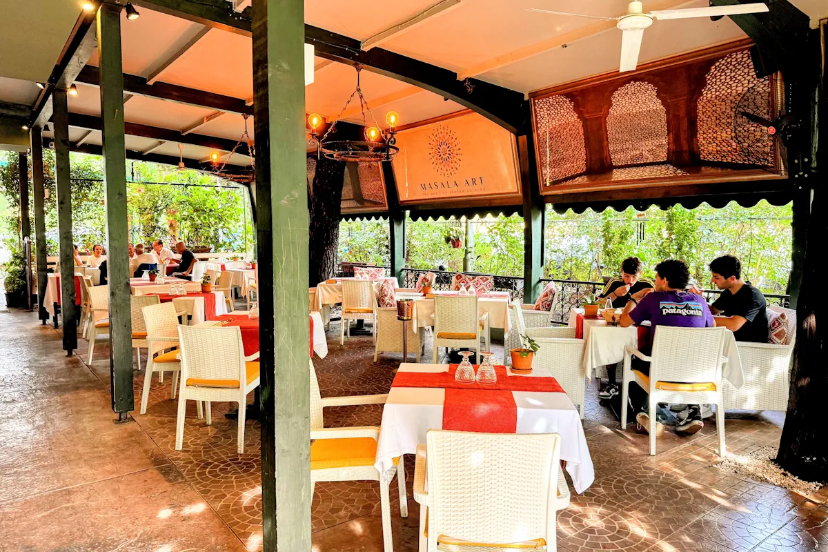 Authentic Indian decor and Tandoori dishes at Masala Art