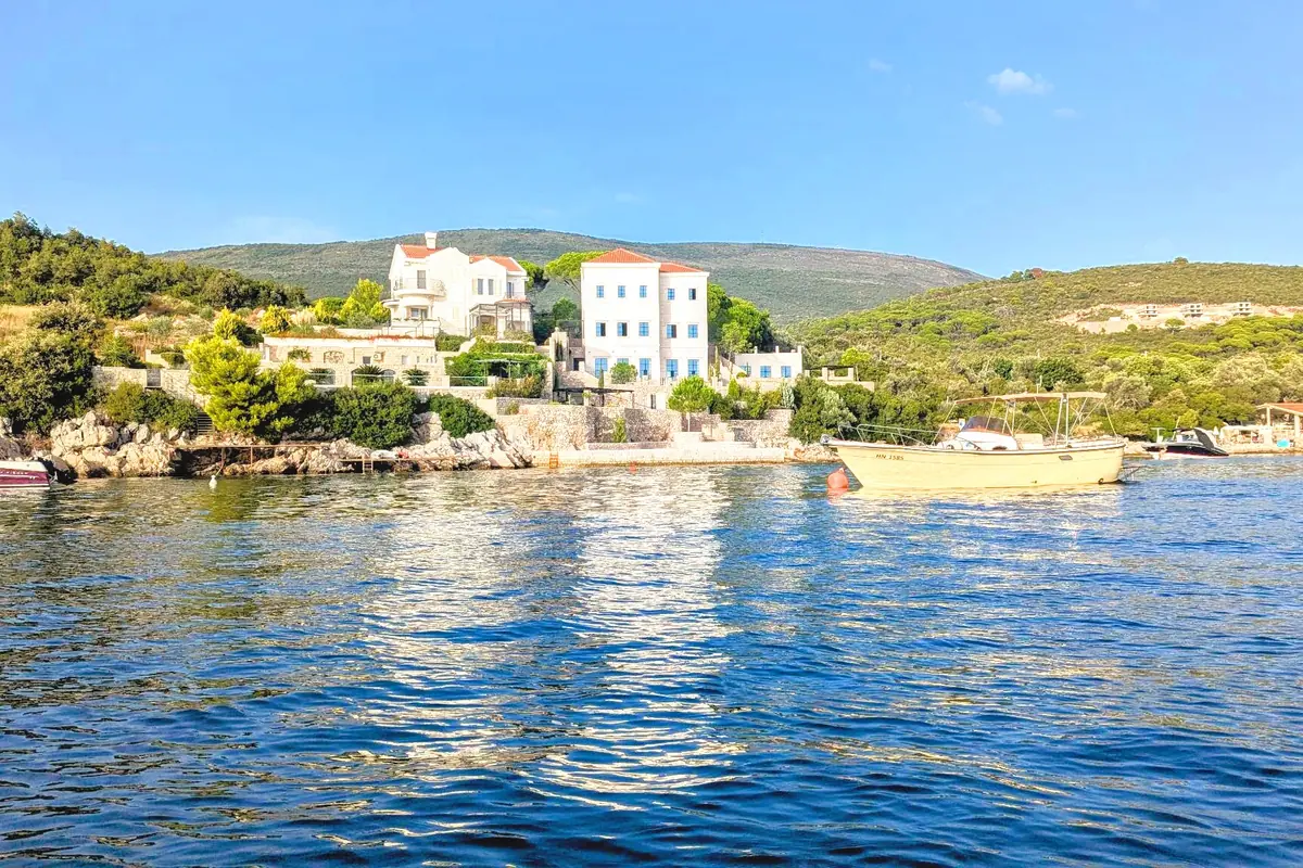 Mirista beach and the Adriatic sea Montenegro
