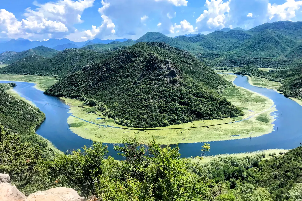 Pavlova Strana Horseshoe Bend Skadar Lake Montenegro