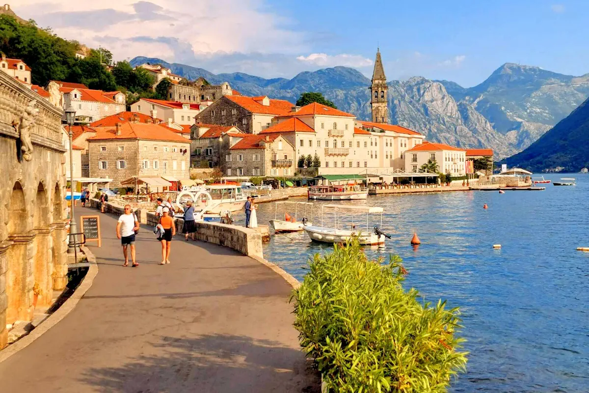 Perast Waterfront near Kotor