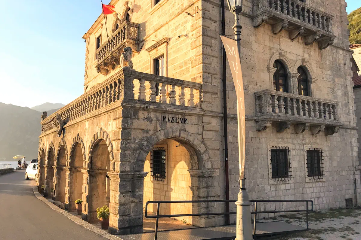 Perast Museum Bujovic Palace