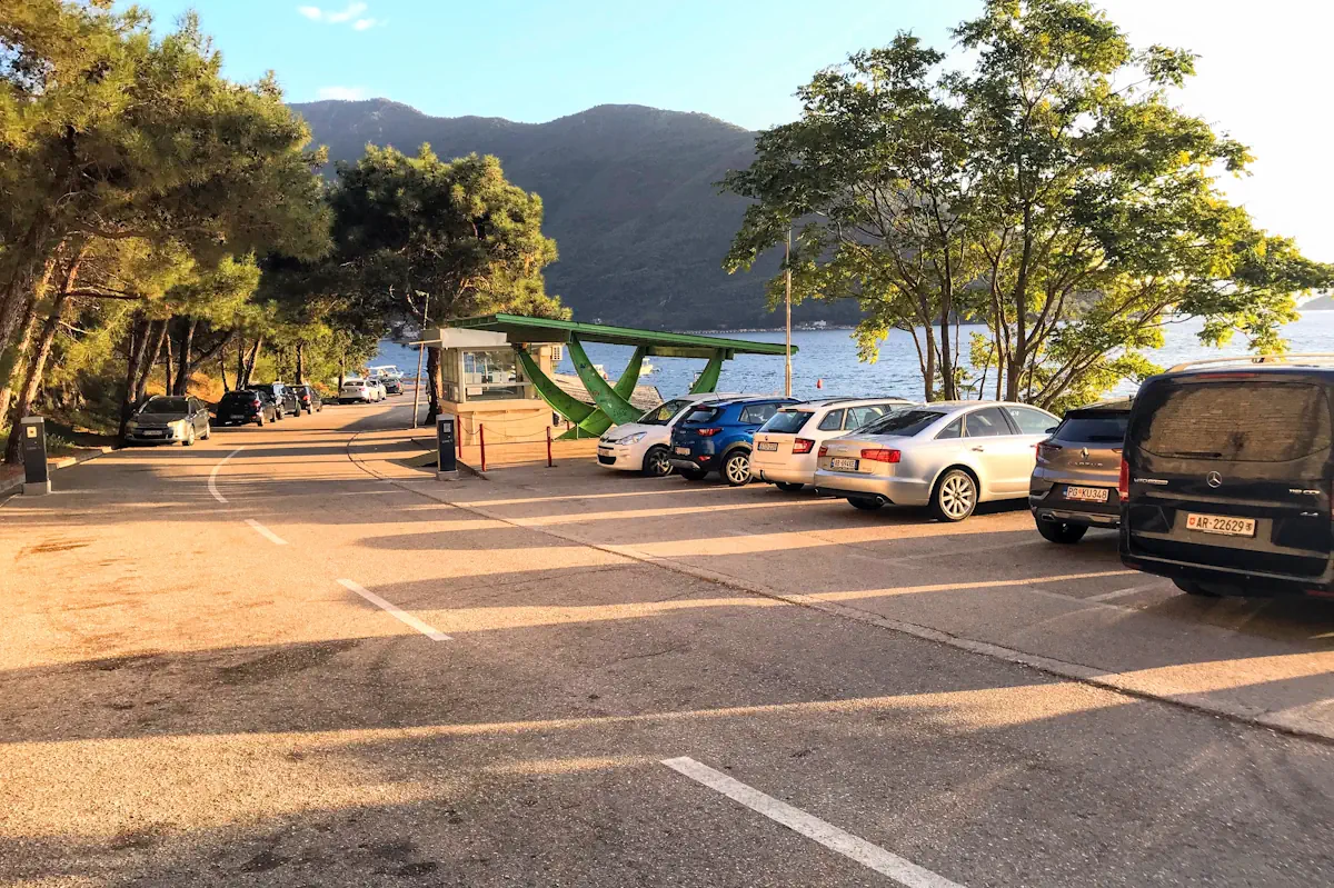 Perast North Parking Lot