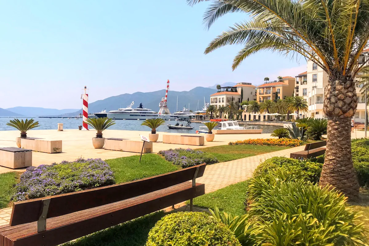 Luxury marina village in Tivat, Porto Montenegro