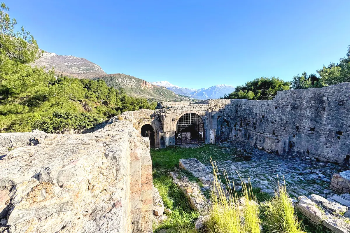 Ratac Abbey Benedictine Ruins Montenegro