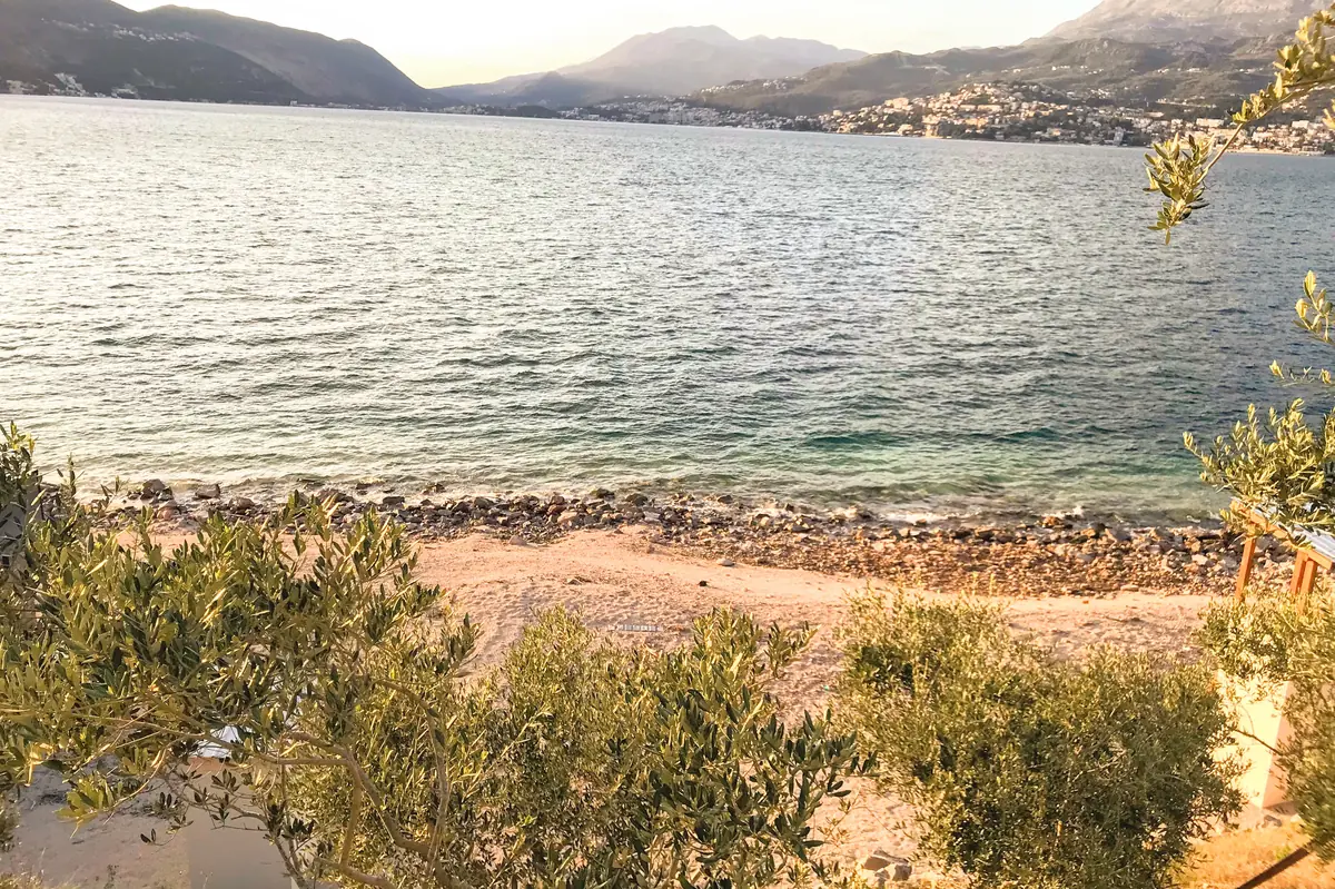 Rose Montenegro Beach Life, crystal clear waters overlooking the bay