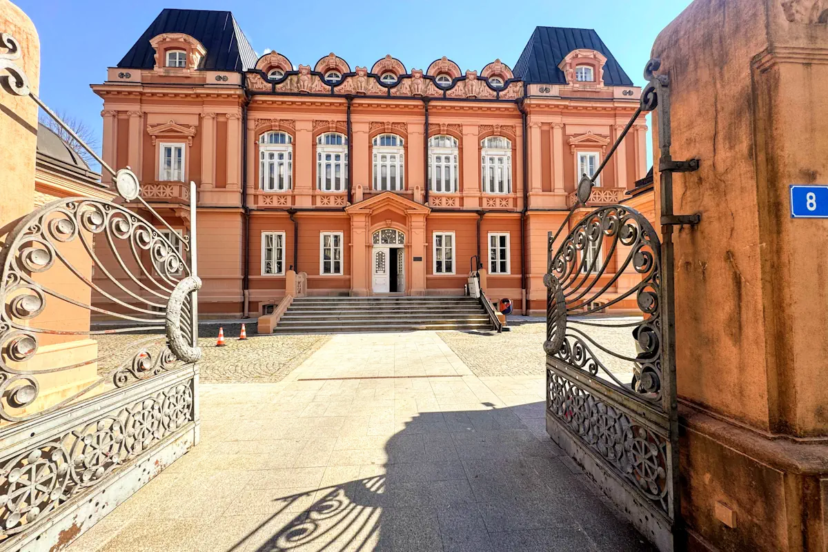 The imperial Russian Embassy building in Cetinje