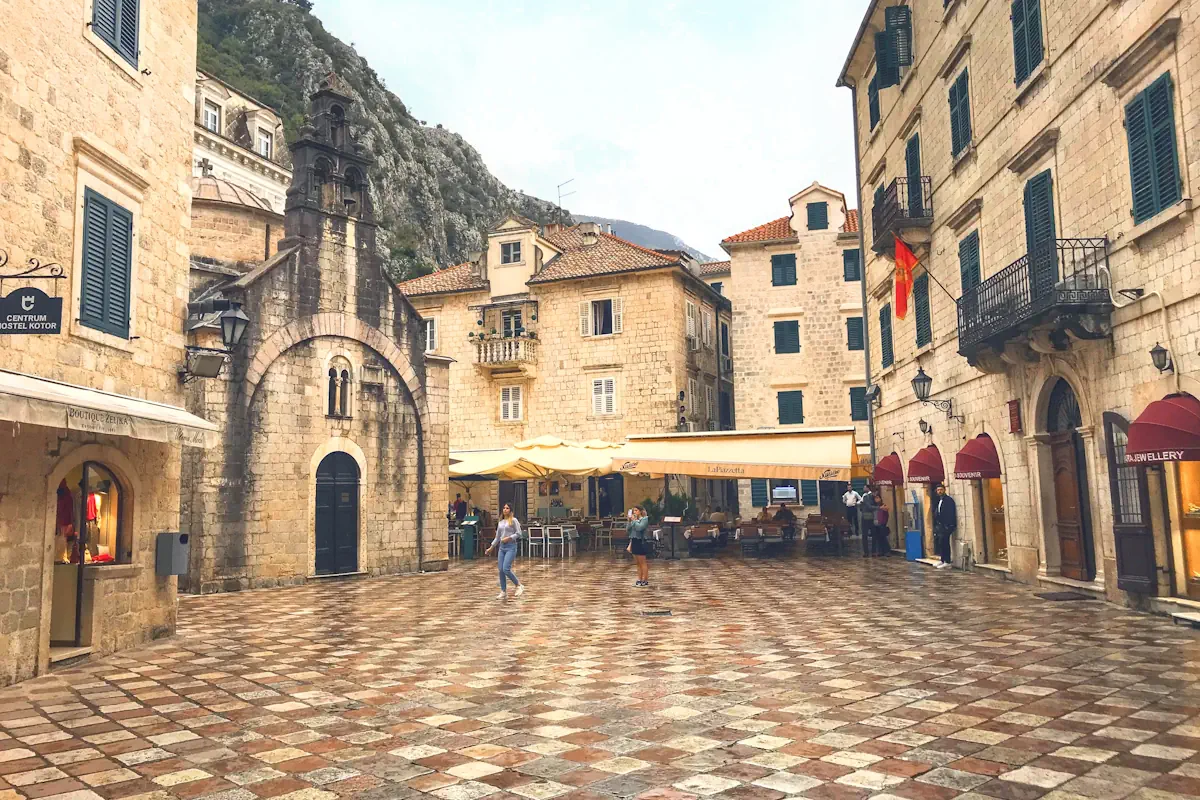 Kotor Old Town St. Luke's Church