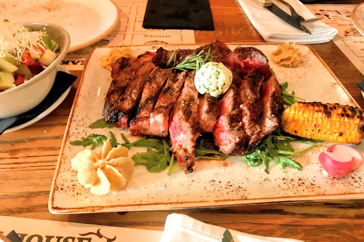 Ribeye Steak at Steak House Podgorica