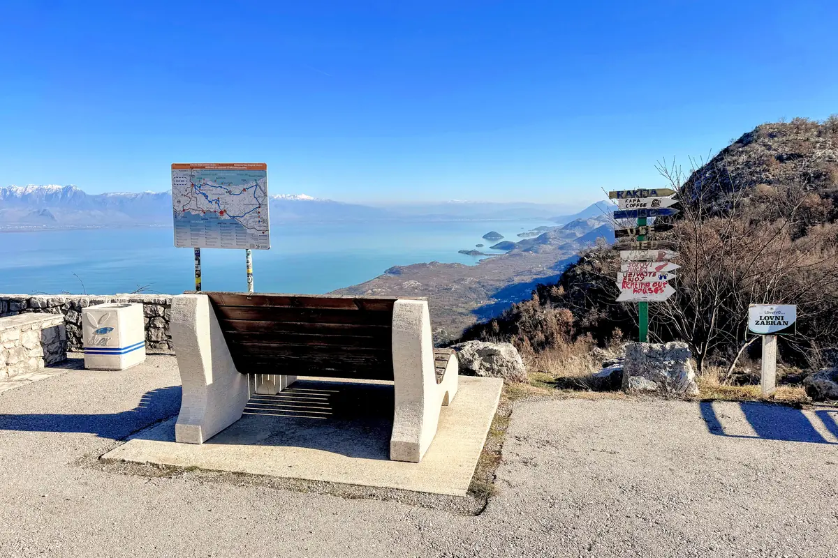Stegvas Pass View Skadar Lake