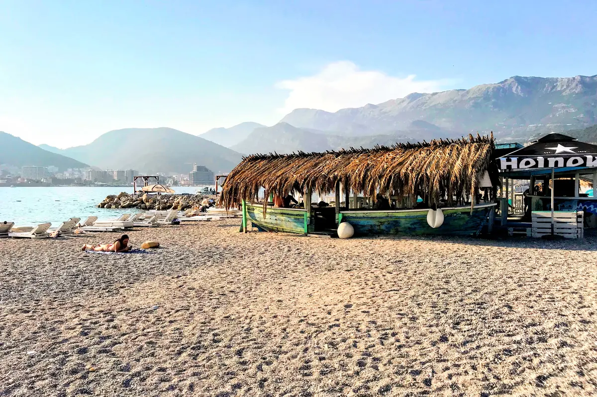 Sveti Nikola Main Beach Budva Views