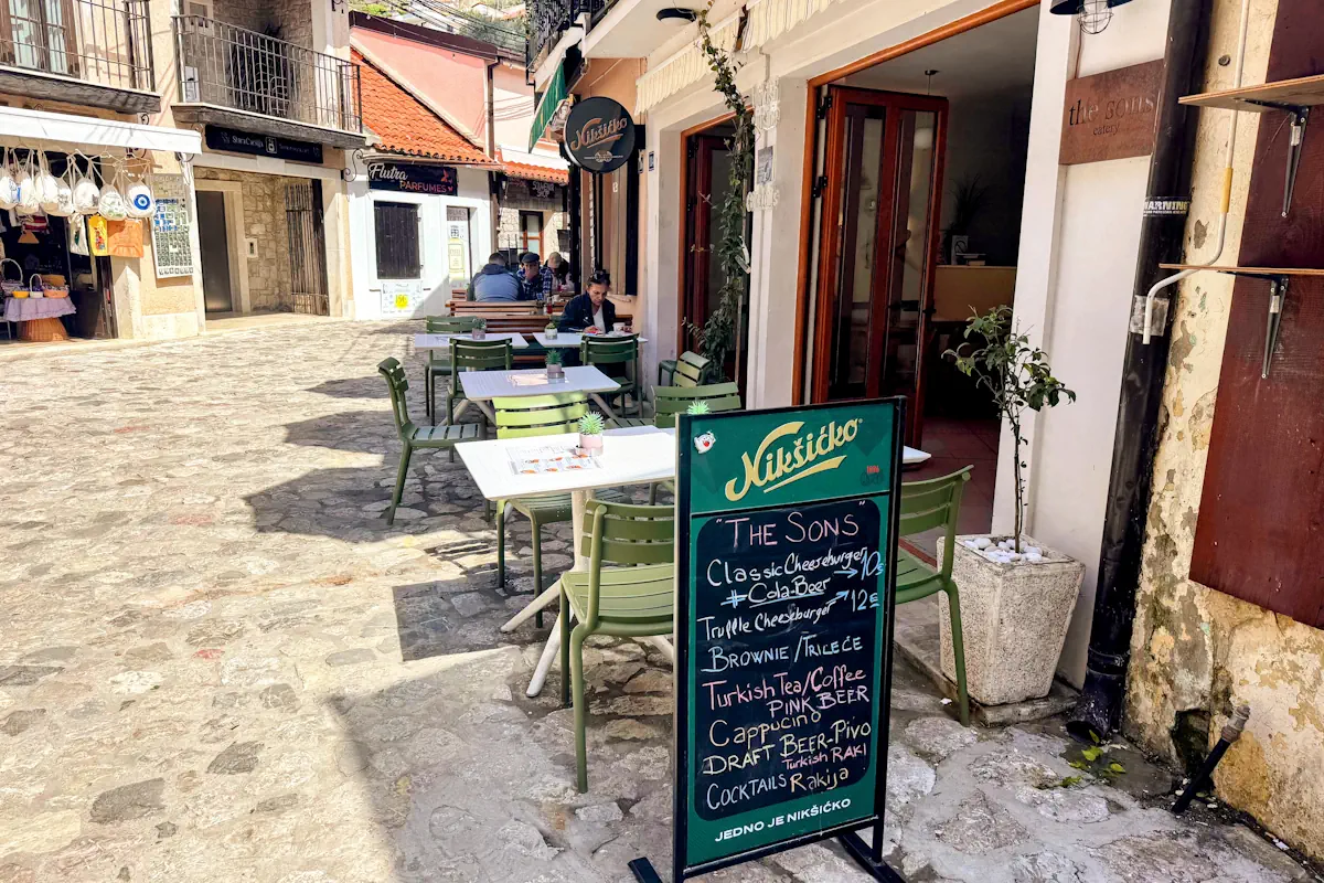 The Sons Eatery Stari Bar Al Fresco Terrace