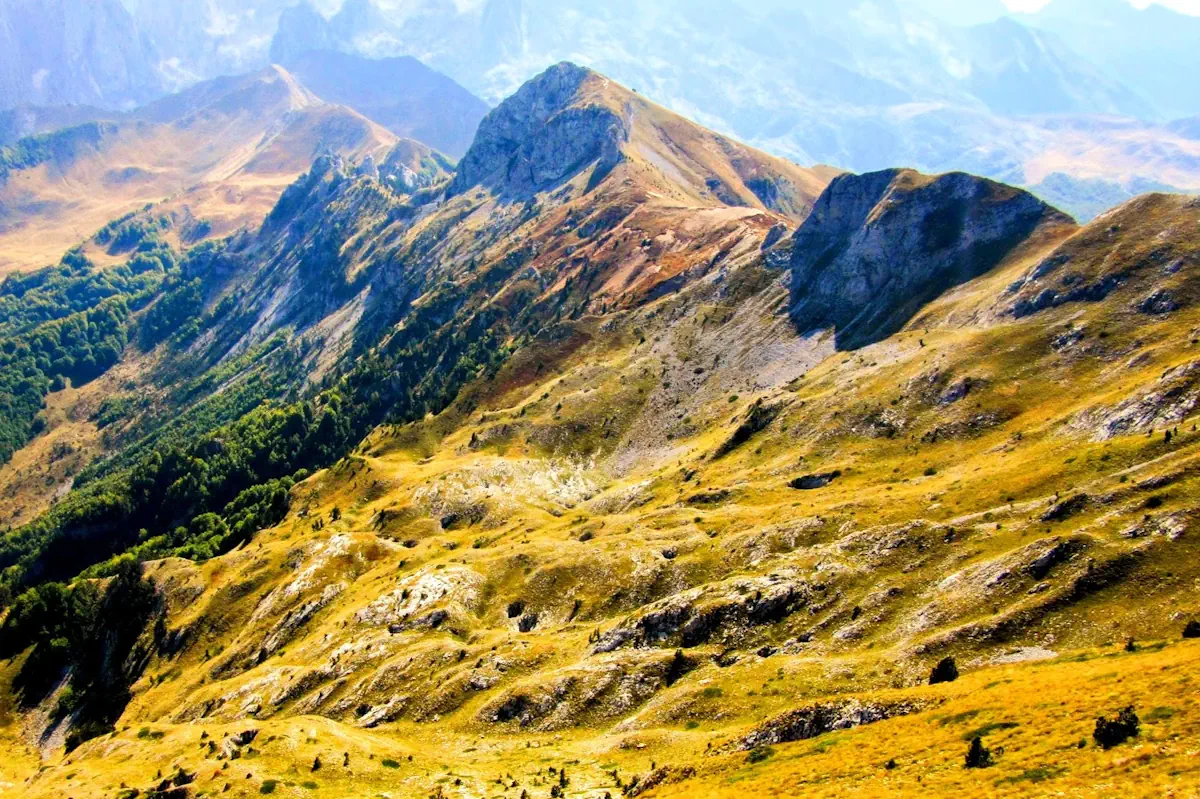 Trojan Peak view Montenegro