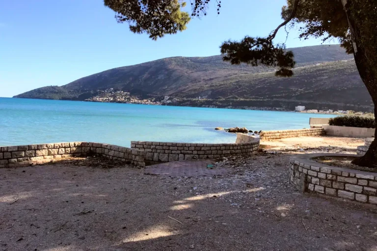Igalo Montenegro Beach View from the Promenade