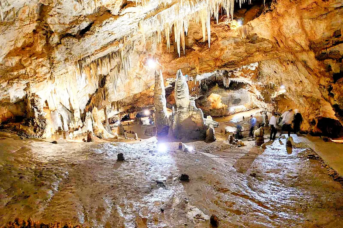 Lipa Cave near Cetinje, Montenegro