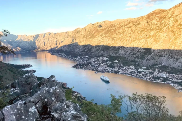 View from Fort Vrmac Hiking Trail near Kotor