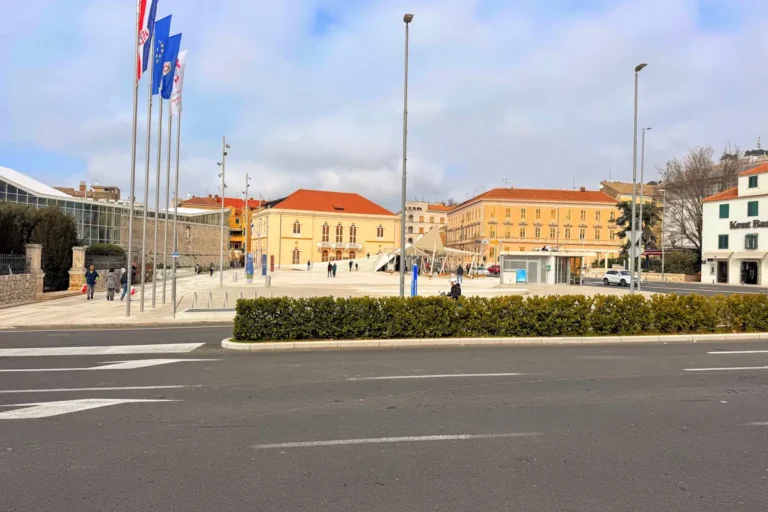 Sibenik Croatia Poljana Square