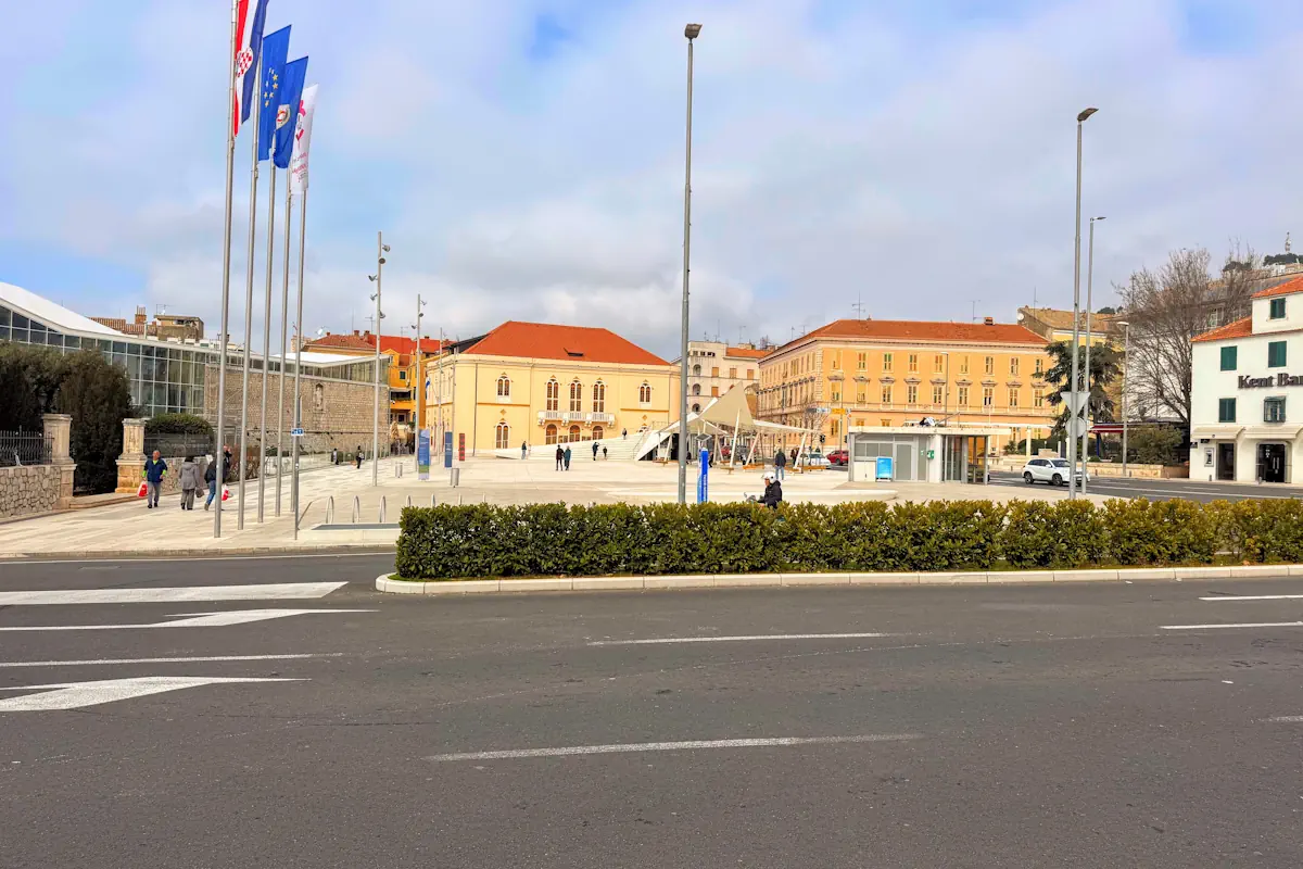 Sibenik Croatia Poljana Square